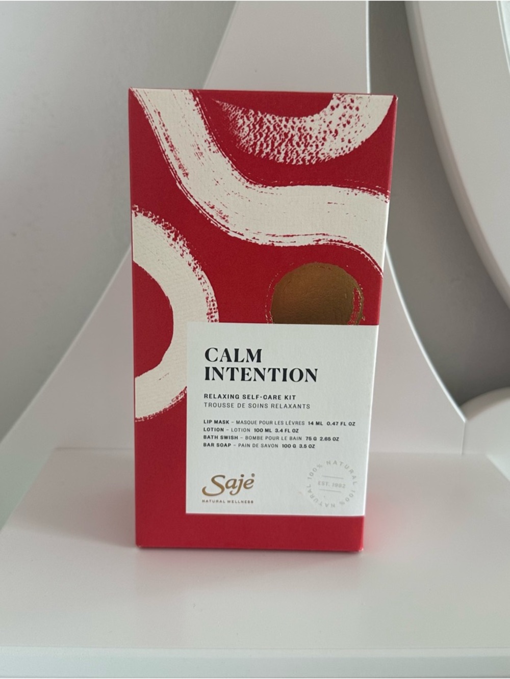 Saje Calm Intention Relaxing Self-Care Kit